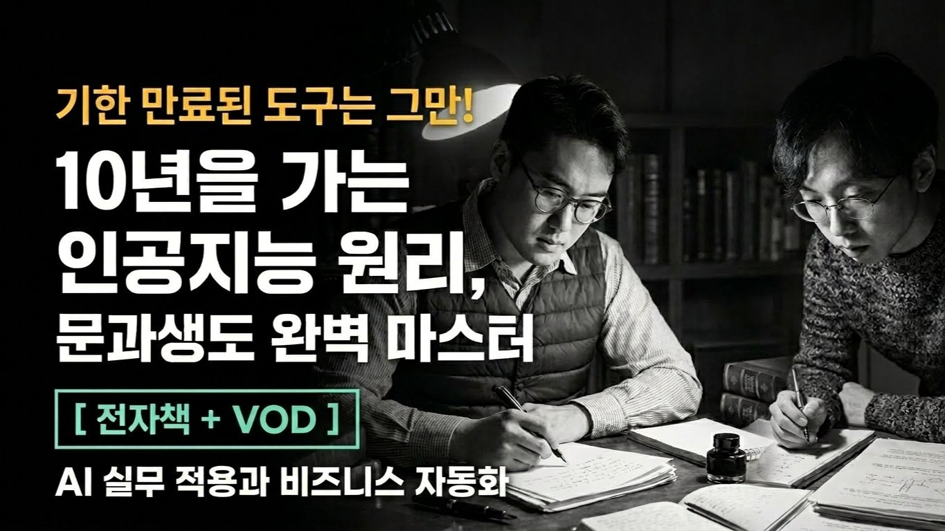 한번 배우면 10년 가는 AI 원론 강의 'AI 실무 도입과 업무자동화'