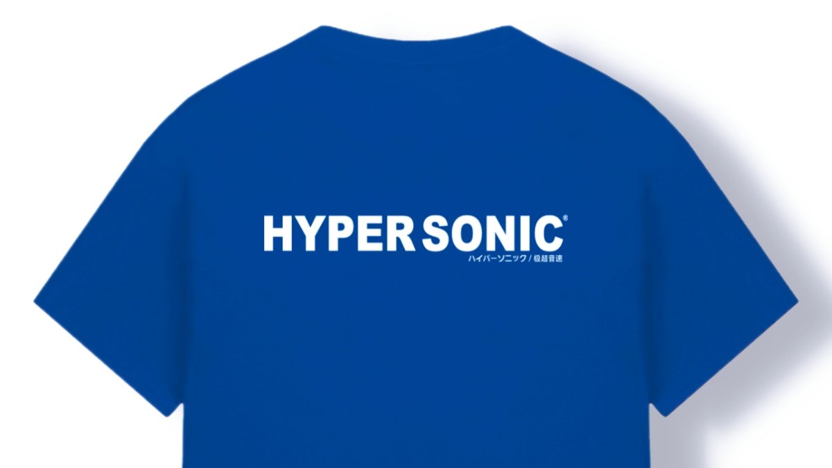 [JPN Quality] HYPERSONIC® Symbol Mark / Hypersonic Running Monster Tee