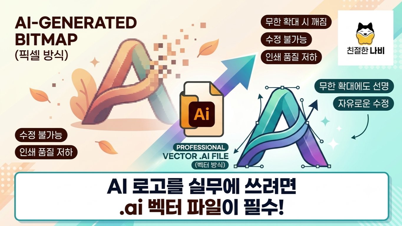 AI 로고를 .ai 파일로 손쉽게 변환!