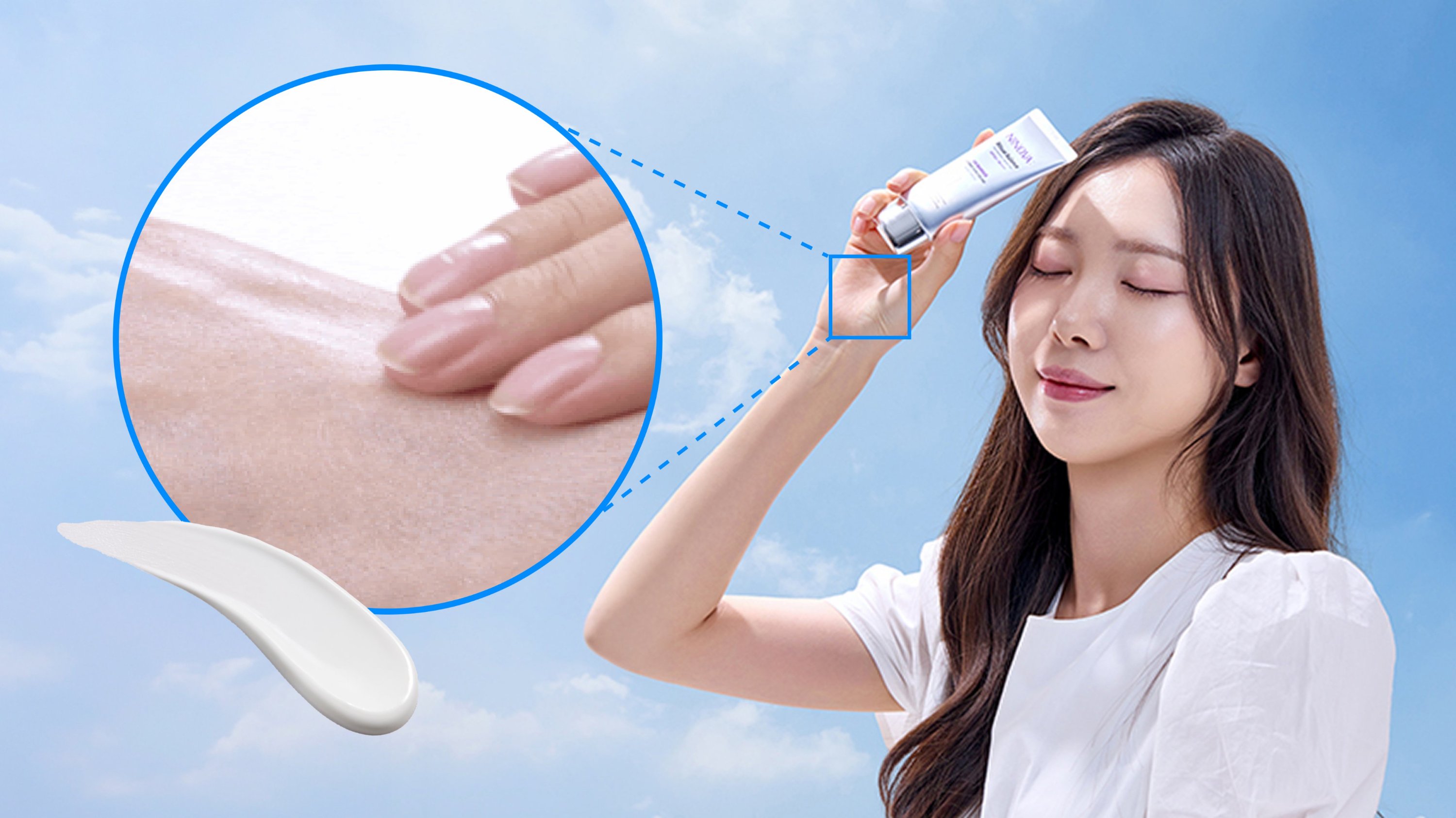선크림 따로, 스킨케어 따로? 필요 없어요｜PDRN·엑소좀 육각형 선크림