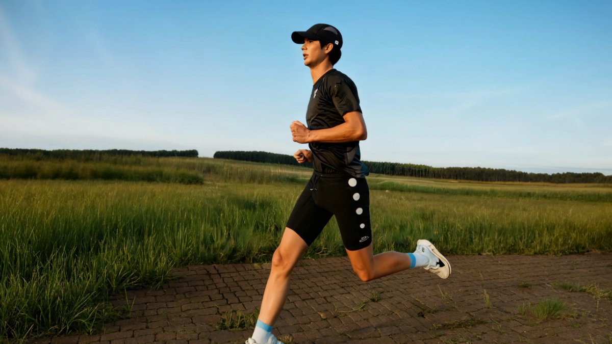 Say goodbye to hot heavy hats! Ultra-light 44g running cap with 180° air vents
