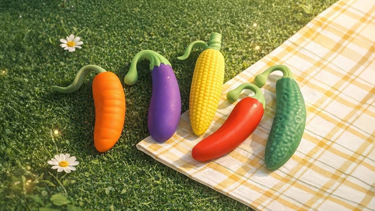Charming Veggies Hidden Intensity: The Women's <Companion Toy> Pleasure Farm