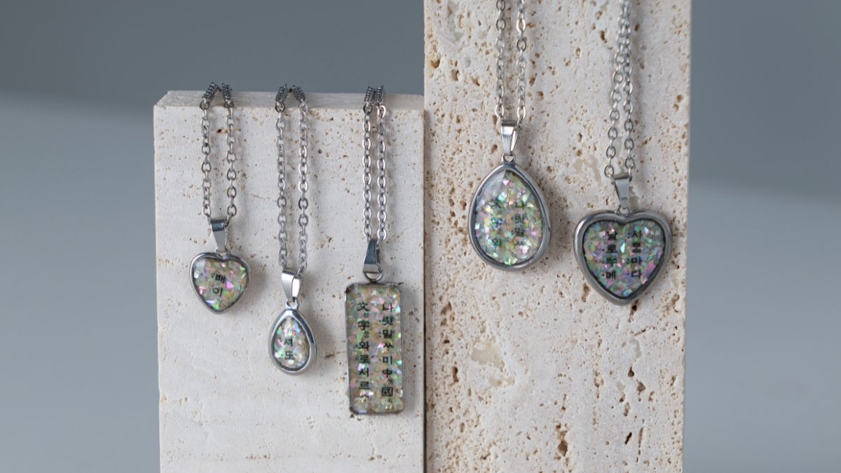 Weaving King Sejong’s Spirit with Natural Mother-of-Pearl LeDame Hunminjeongeum Jewelry Collection