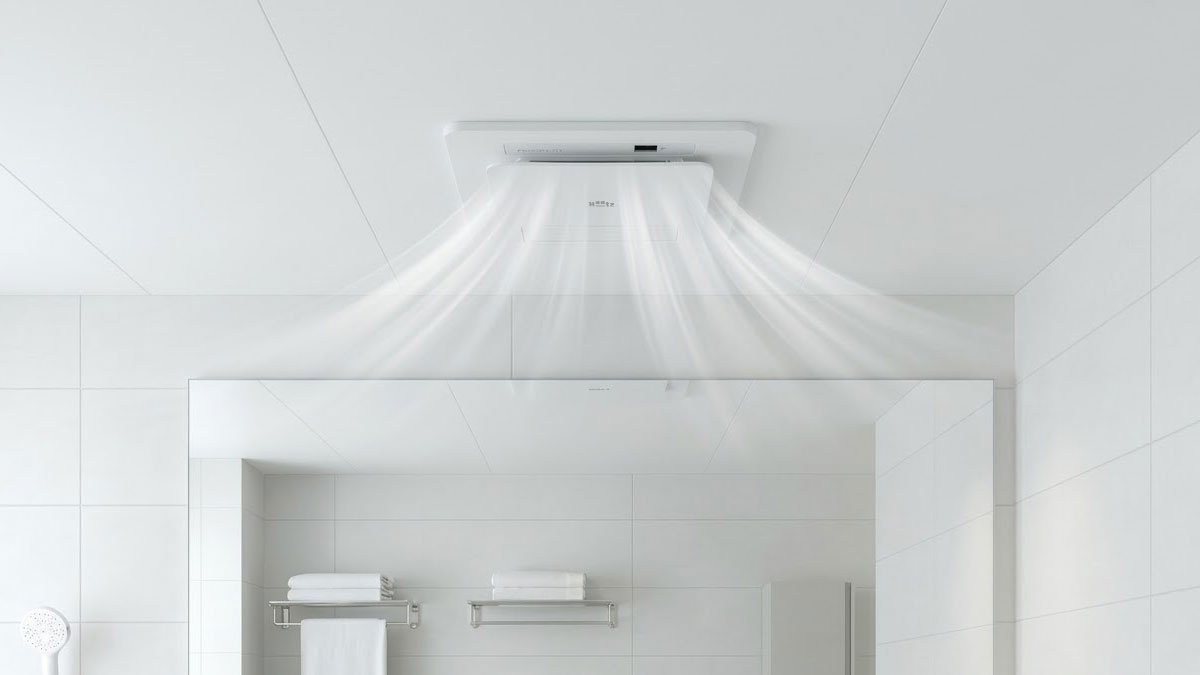 [Final Encore] Premium Bathroom Ventilator with Dehumidifying Exhaust Natural & Warm Air – Around $90