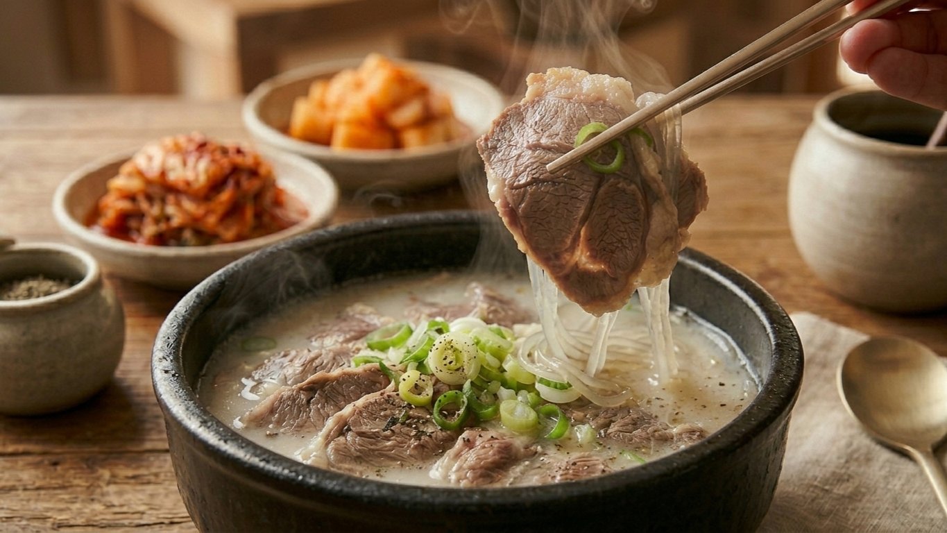 세종 직장인들의 소울푸드, 형님국밥 14시간 한우 사골 아롱사태 설렁탕