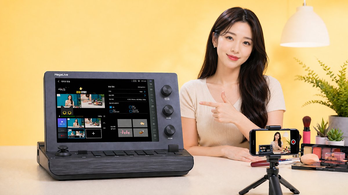 단 29대! 풀스펙 휴대용 방송기기, 제작·송출·방송제어까지 한대로 끝!