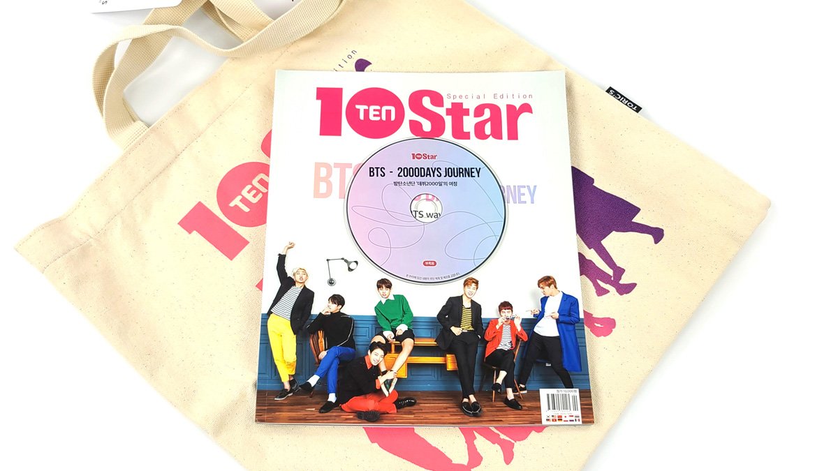  BTS 10STAR 公式限定SET 写真集+CD+エコバッグ+正規認証書