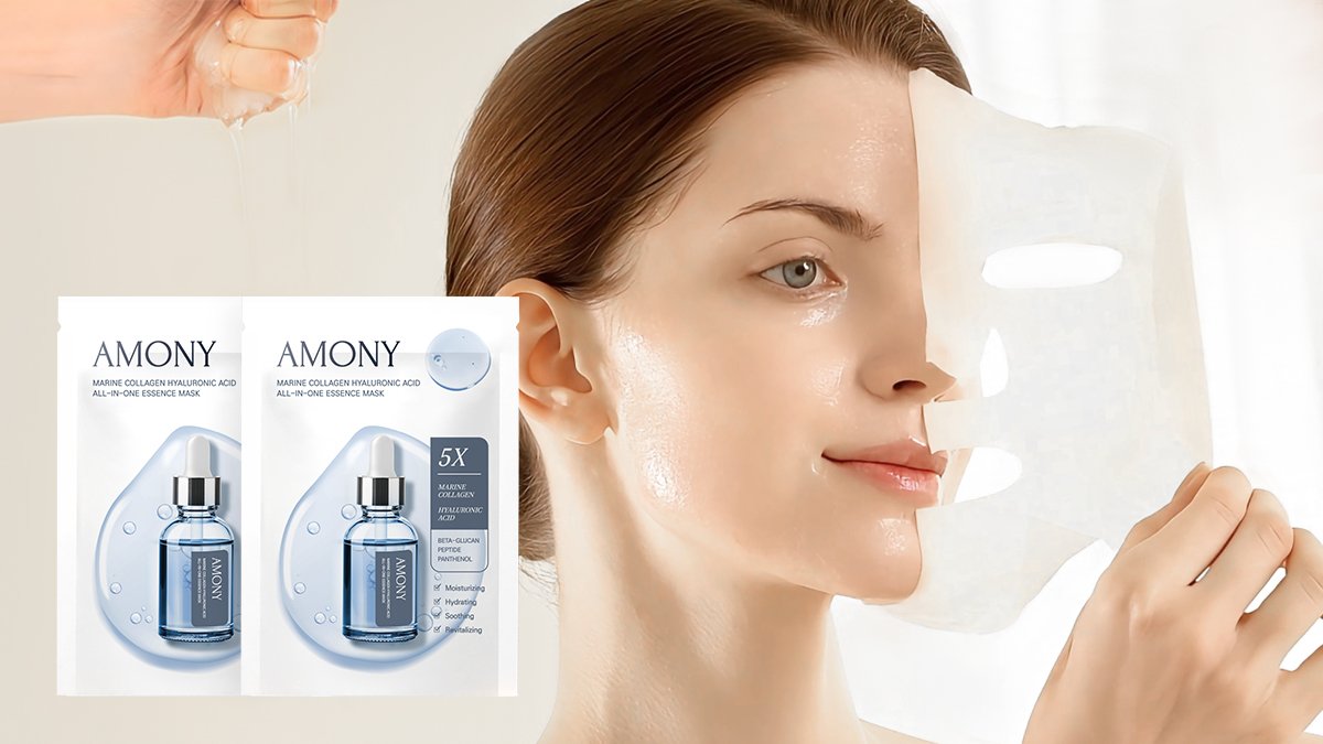 5 Key Ingredients in One Sheet Hydrating & Radiance-Boosting Amoni Pack