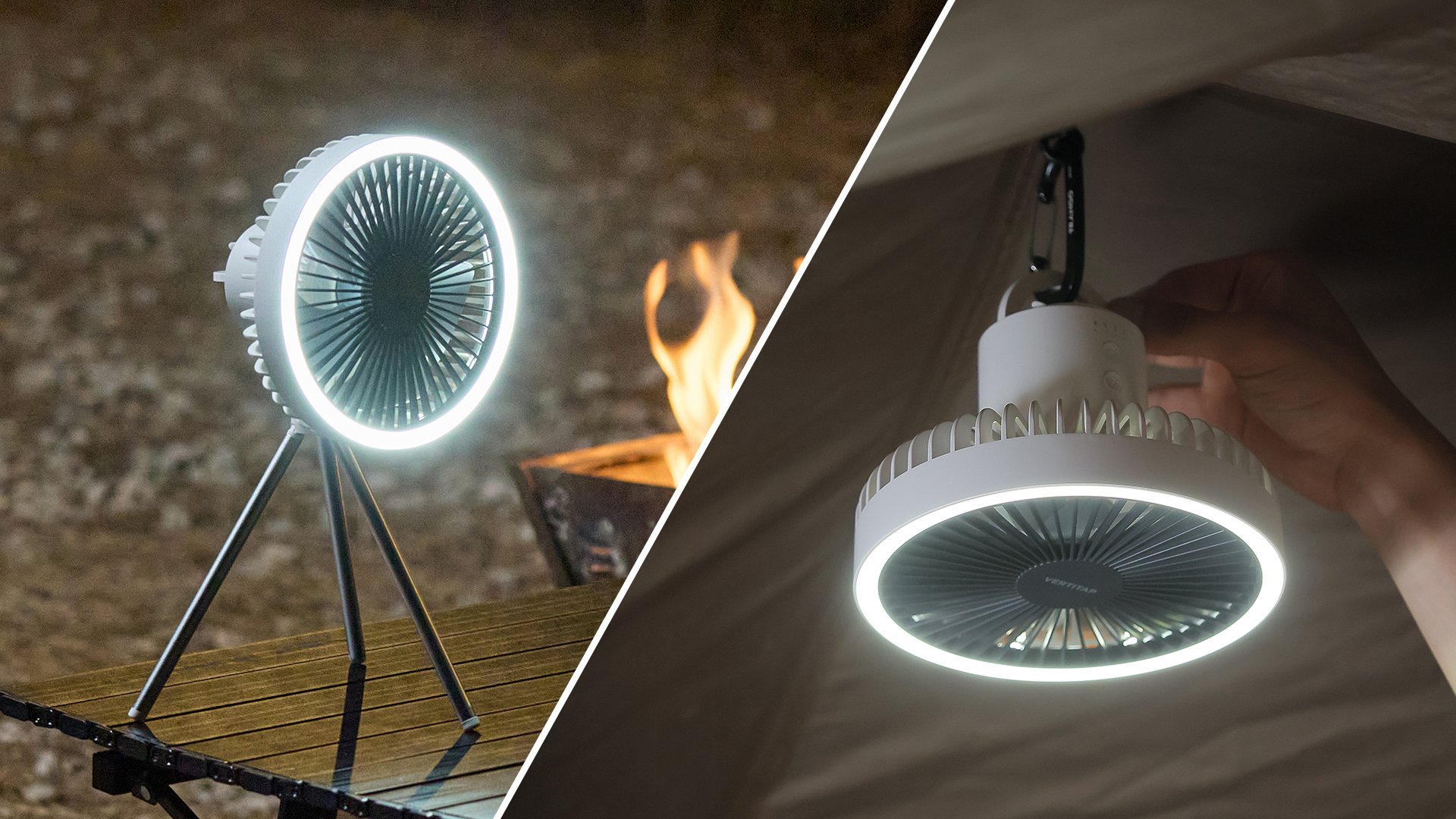 [Just Around $20] Fan Lantern & Circulator All-in-One for Ultimate Summer Camping
