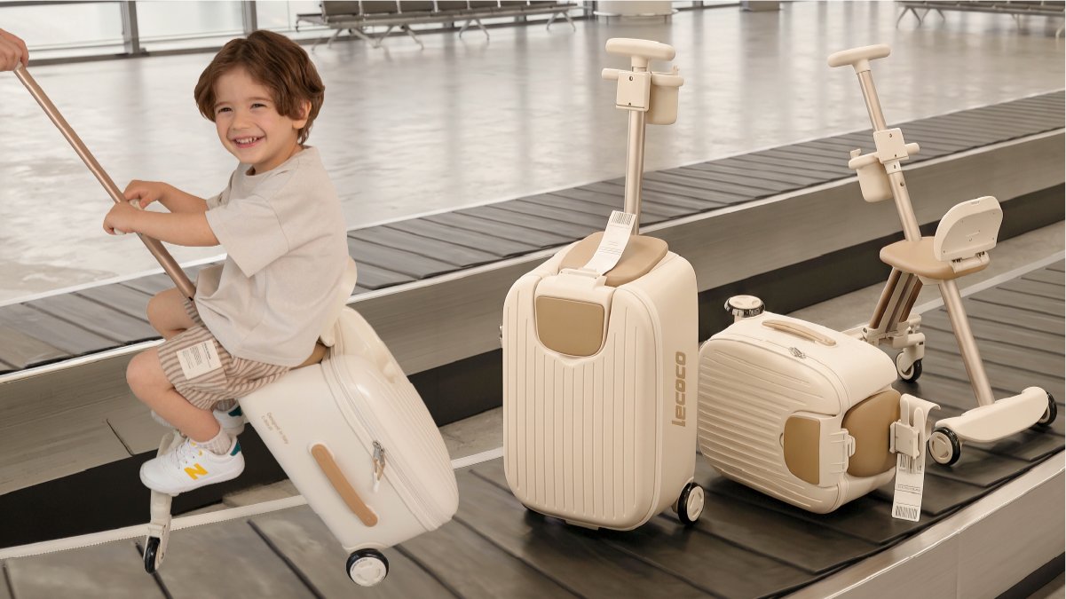[夏休み必携] 旅も育児もスマートに！3in1乗れるキャリーケース