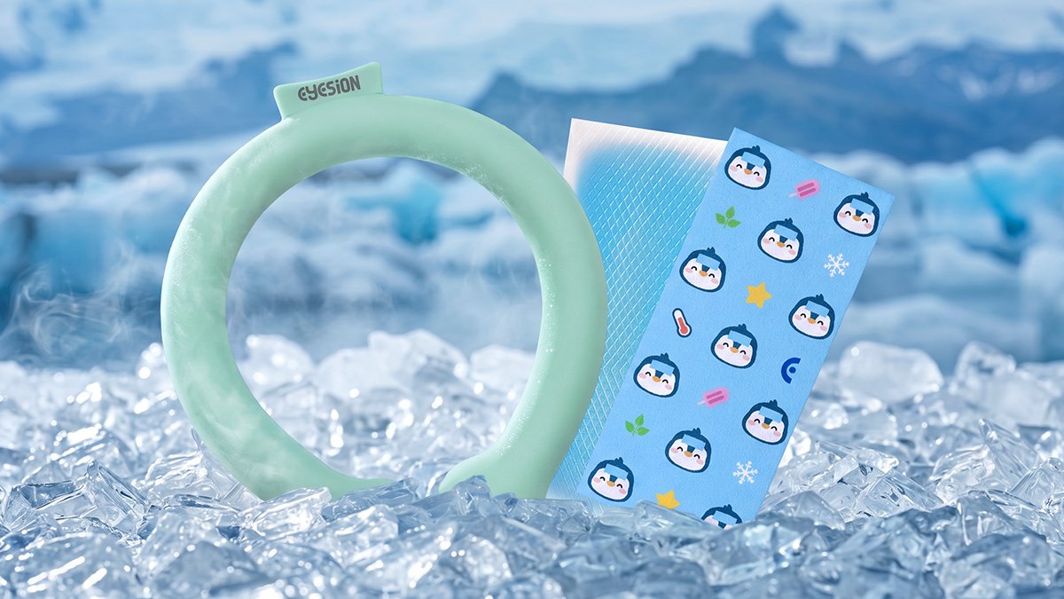 [Up to 45% Off] Beat the Heat with Neck Cooler + Cooling Patch Set