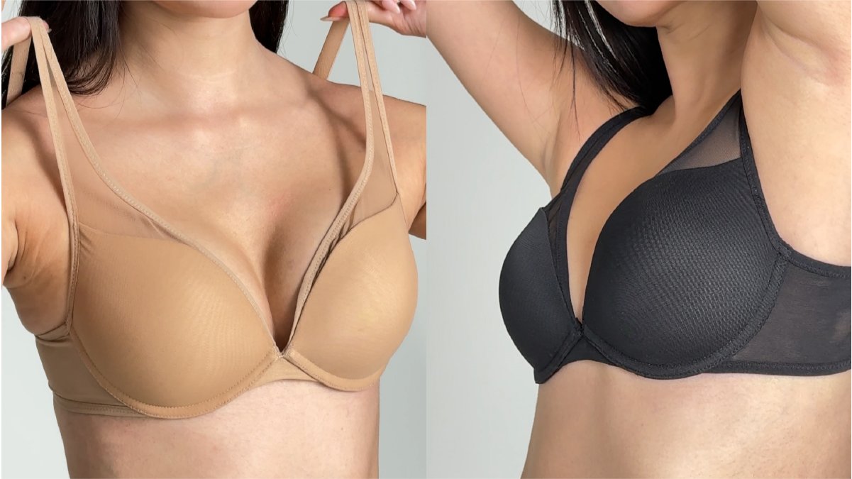 Say Goodbye to Sagging & Flatness! Instantly Flattering Fit with the <FitShot Bra>