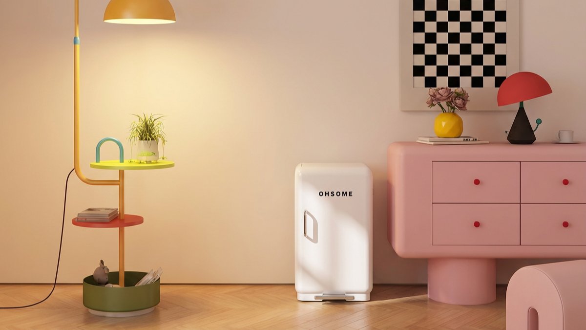 デザインに惹かれて購入、機能性に感動したオーサム ハイブリッド消臭ゴミ箱