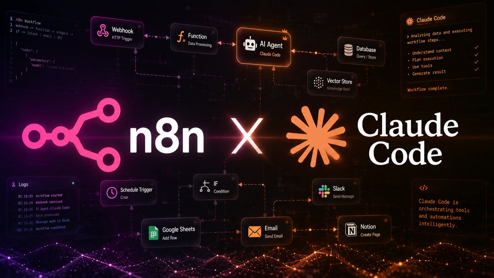 Claude Code × n8n 現時点で最も効率的なAIエージェントシステム