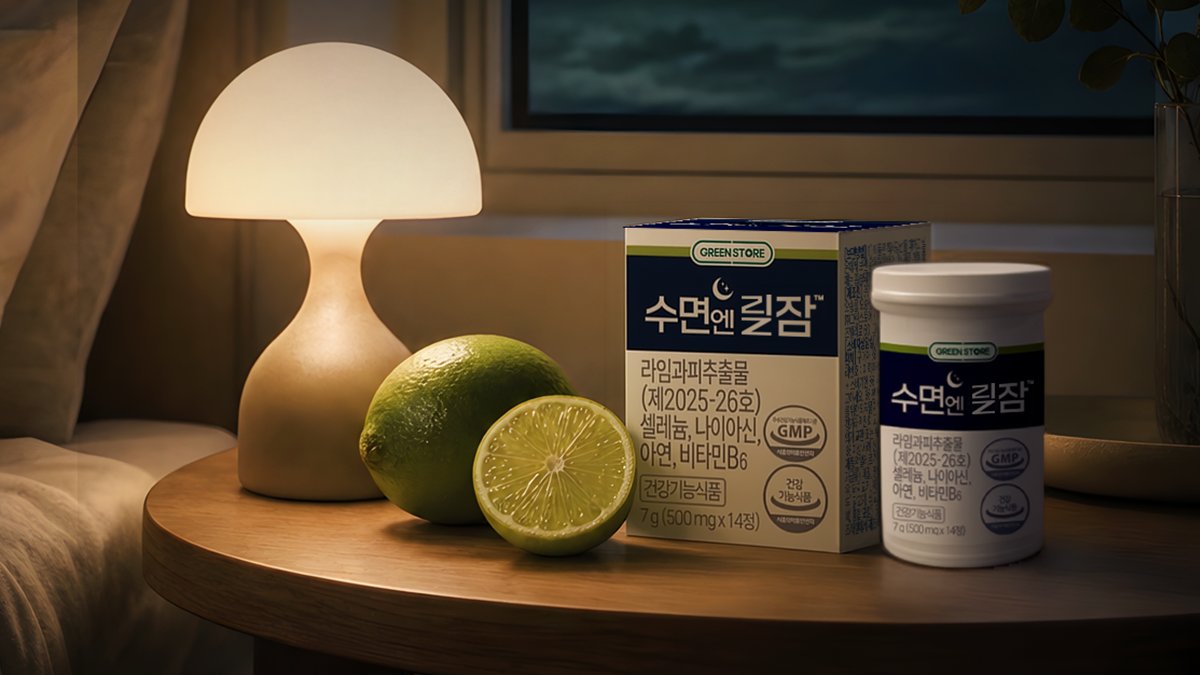 초록과일에서 찾은 깊이 있는 수면, 수면엔 릴잠