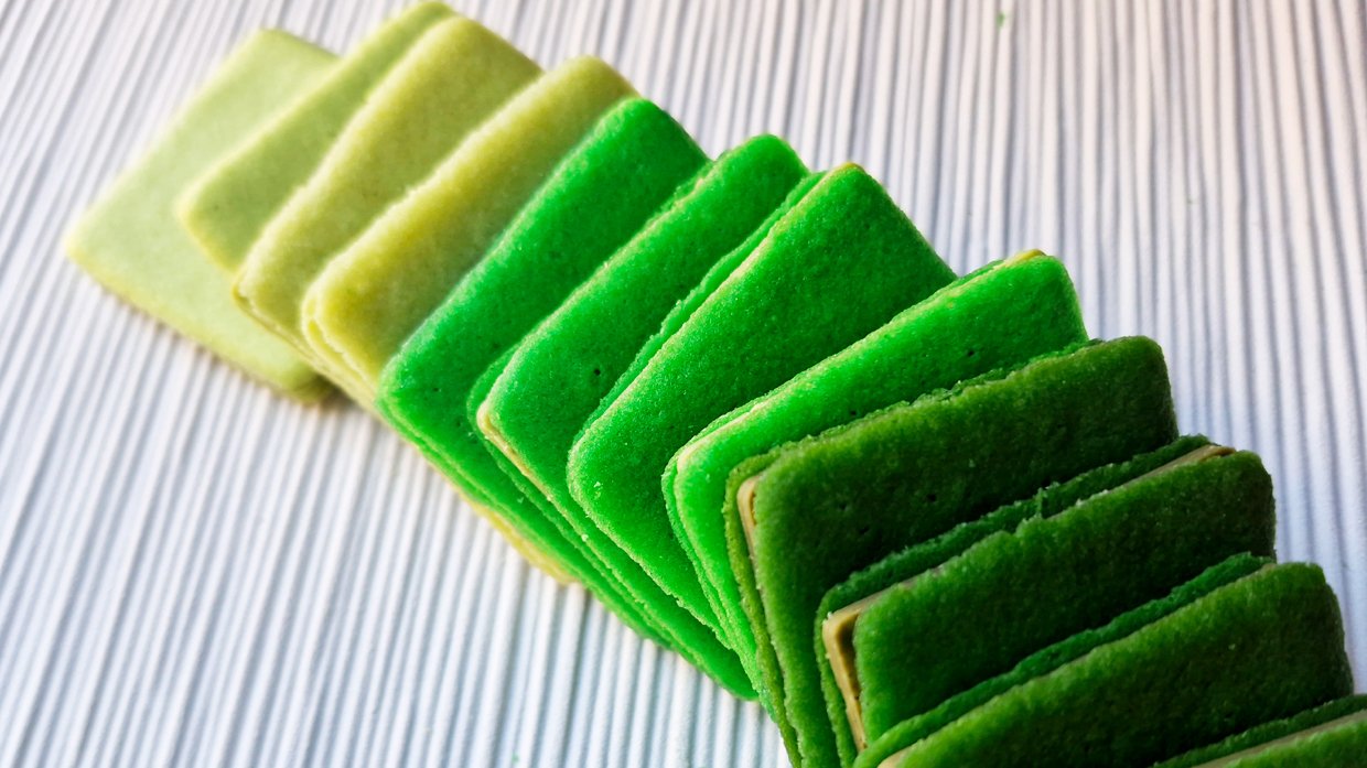 Kyoto Uji Matcha Langue de Chat in 3 Rich Intensities