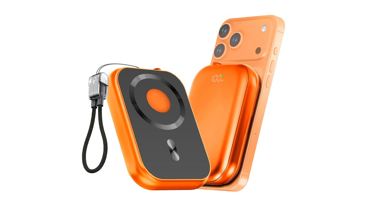 [Power Bank] High-Capacity MagSafe Wireless Charger for On-the-Go Freedom!