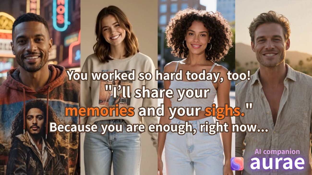 Launch of 'aurae' — the ultimate AI soulmate that focuses entirely on you.