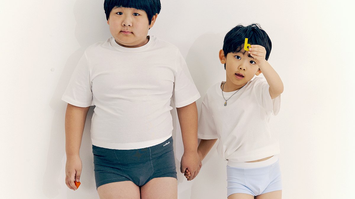 Soft mark-free growth panties with gentle bands for kids aged 4 to 18