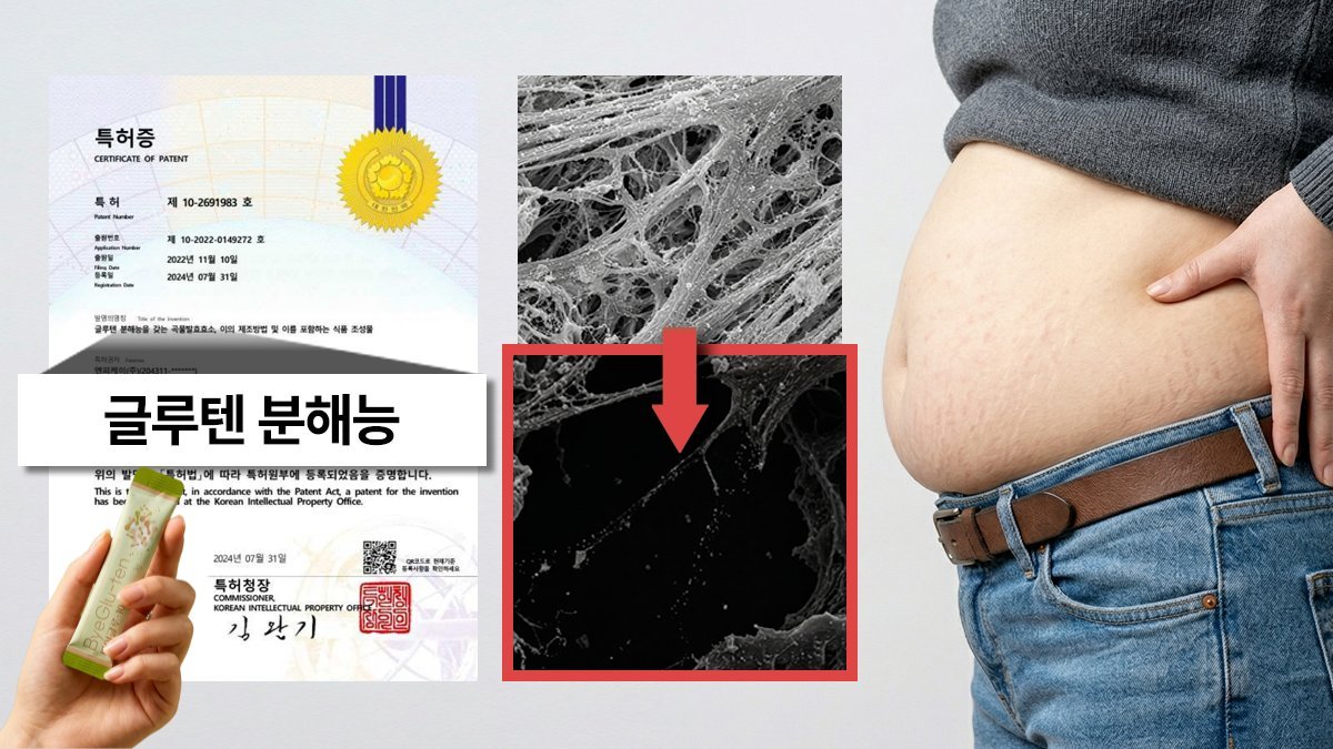 빵 참지 마세요! 후기폭주 난리난 그 글루텐분해효소 ｜99.7% 분해인증