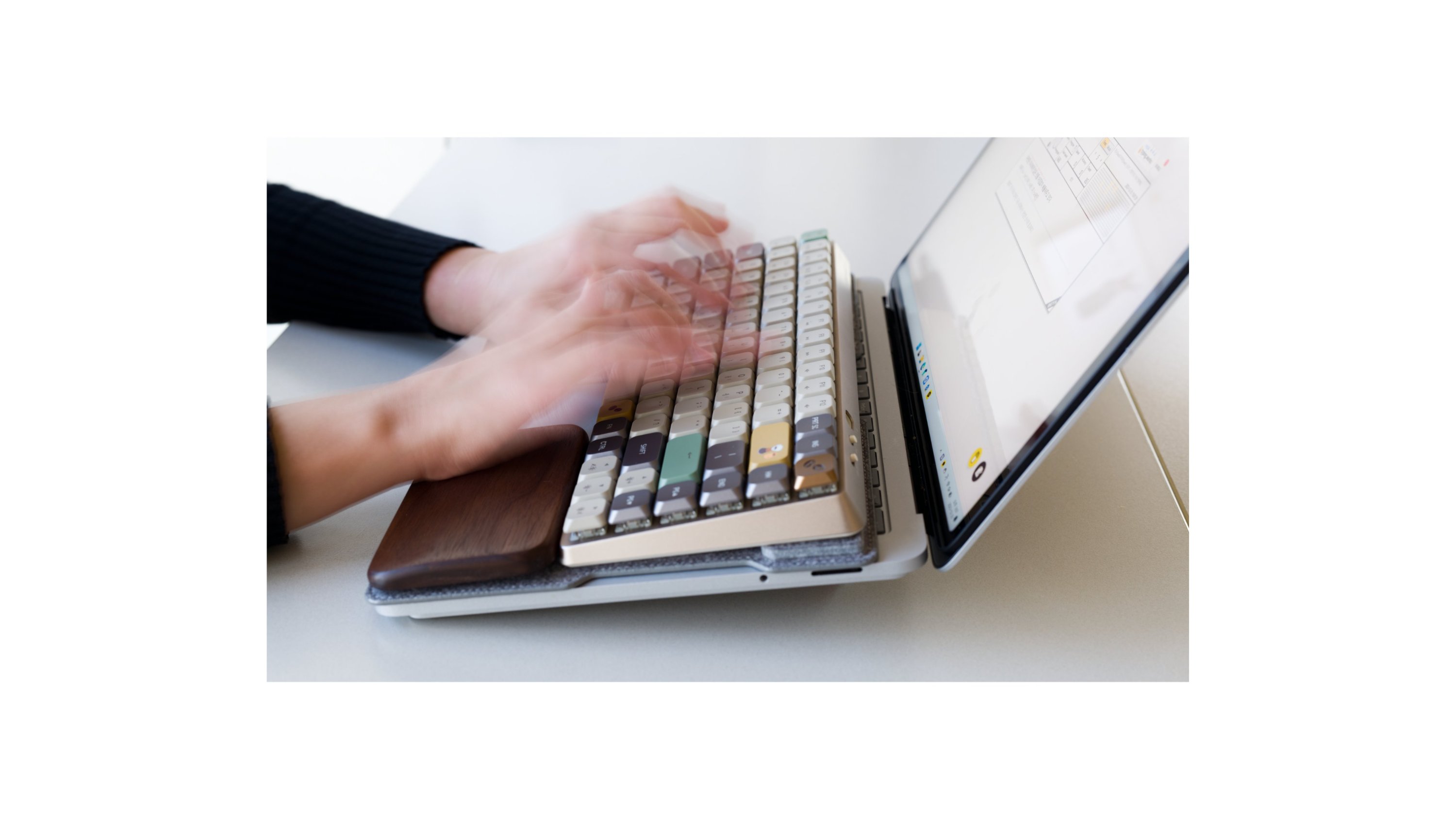 Comfort and charm of a mechanical keyboard right on your laptop — Meet 'MacKeyBuddy'