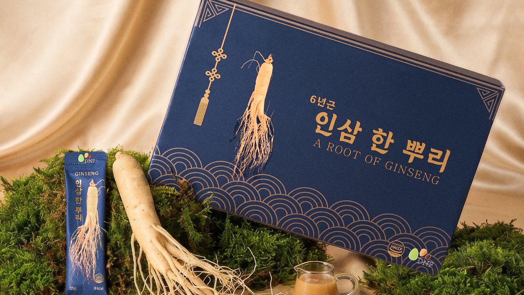 활력을 더하는 인삼한뿌리, 하루 한 포! 프리미엄 인삼한뿌리