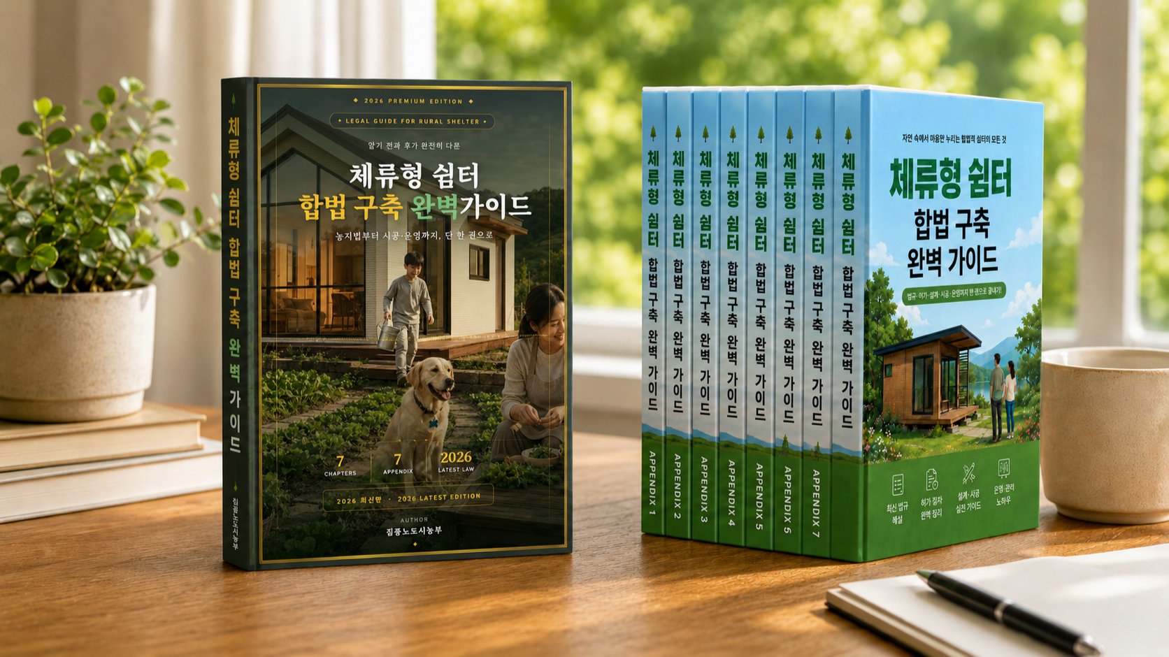 2026 체류형 쉼터 합법 구축 완벽 가이드 전자책