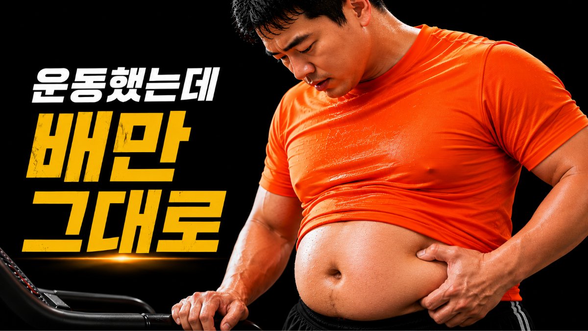 [남성특화설계] 운동해도 안 빠지는 남자 뱃살, 남자는 다릅니다