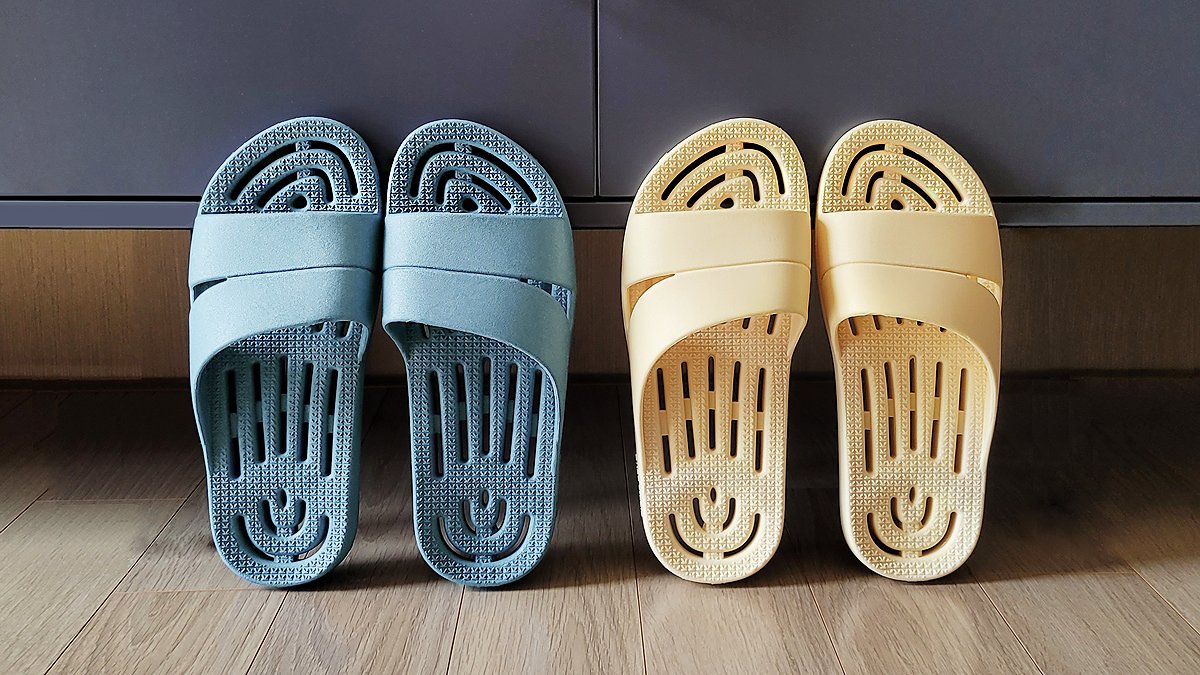 Refresh Your Summer Bathroom Slippers | Exclusive 'Ash Blue' Launch on Wadiz Stain-Resistant