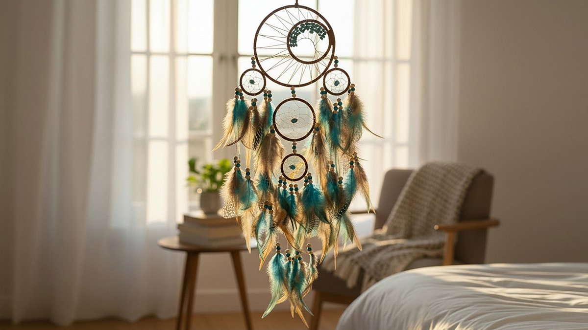 [4th Encore] Handcrafted Dreamcatcher Symbolizing Wealth Luck & Harmony