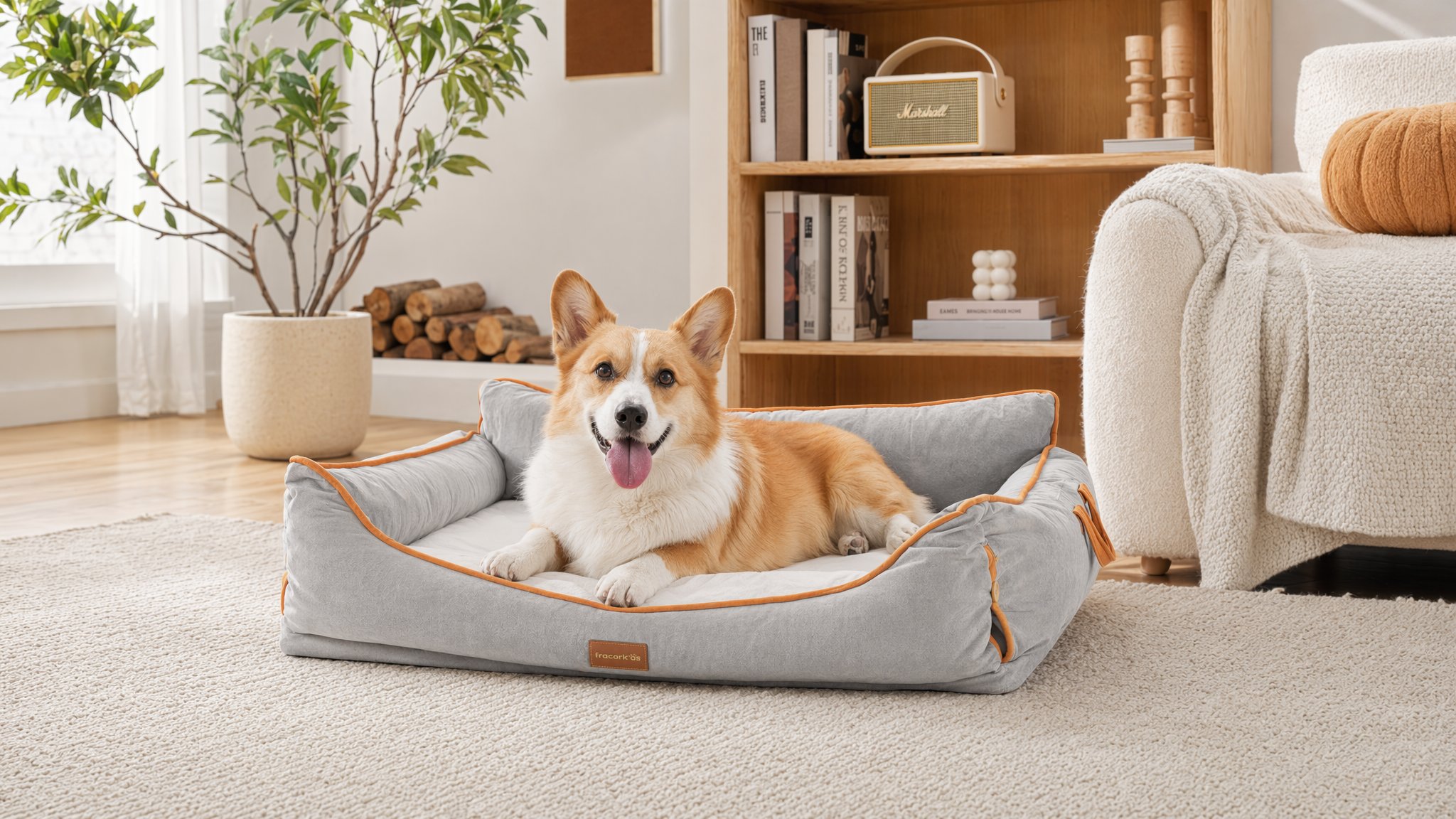 ロングジェバティ（健康長寿）犬用スマートヘルスケアプラットフォームベッド