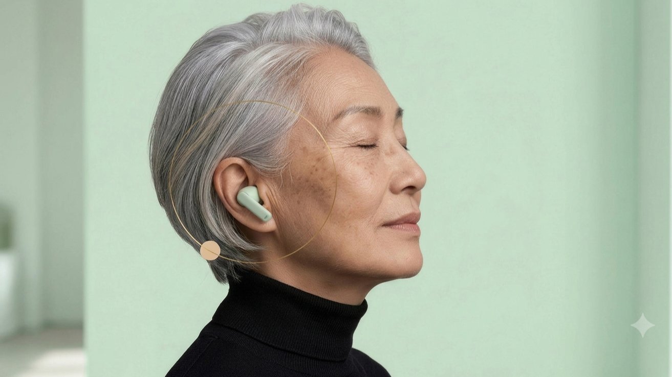 私の聴力に合わせて調整、専用アプリで音声増幅＋Bluetooth搭載のプレミアム増幅器