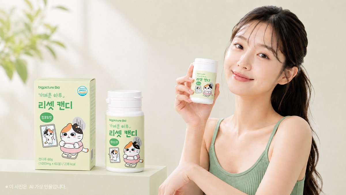 몸이 무거운 날, 가볍게 한 알! 가벼운 하루 리셋 캔디