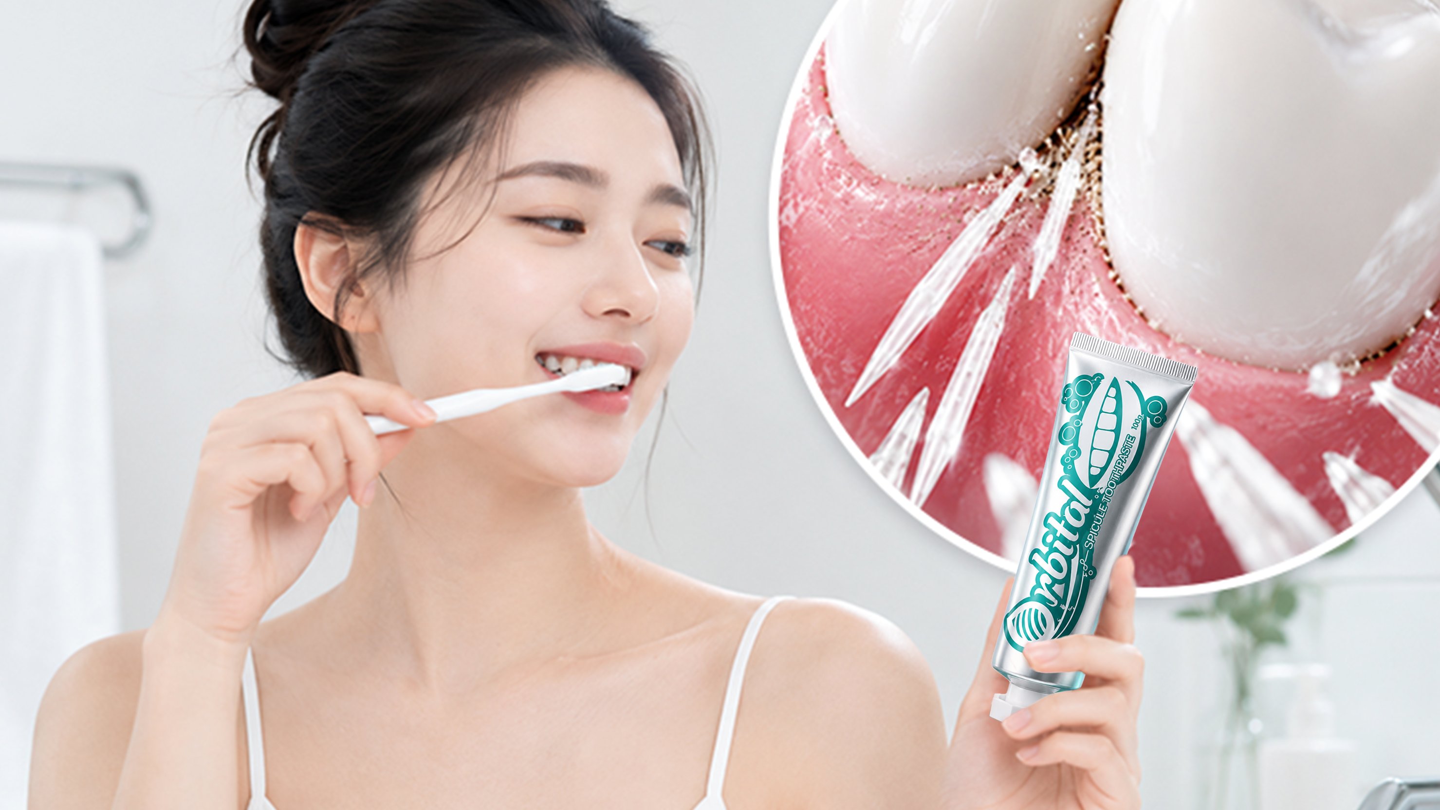 Riddleshot in toothpaste? Target plaque bad breath & cavities with Spicule Toothpaste!