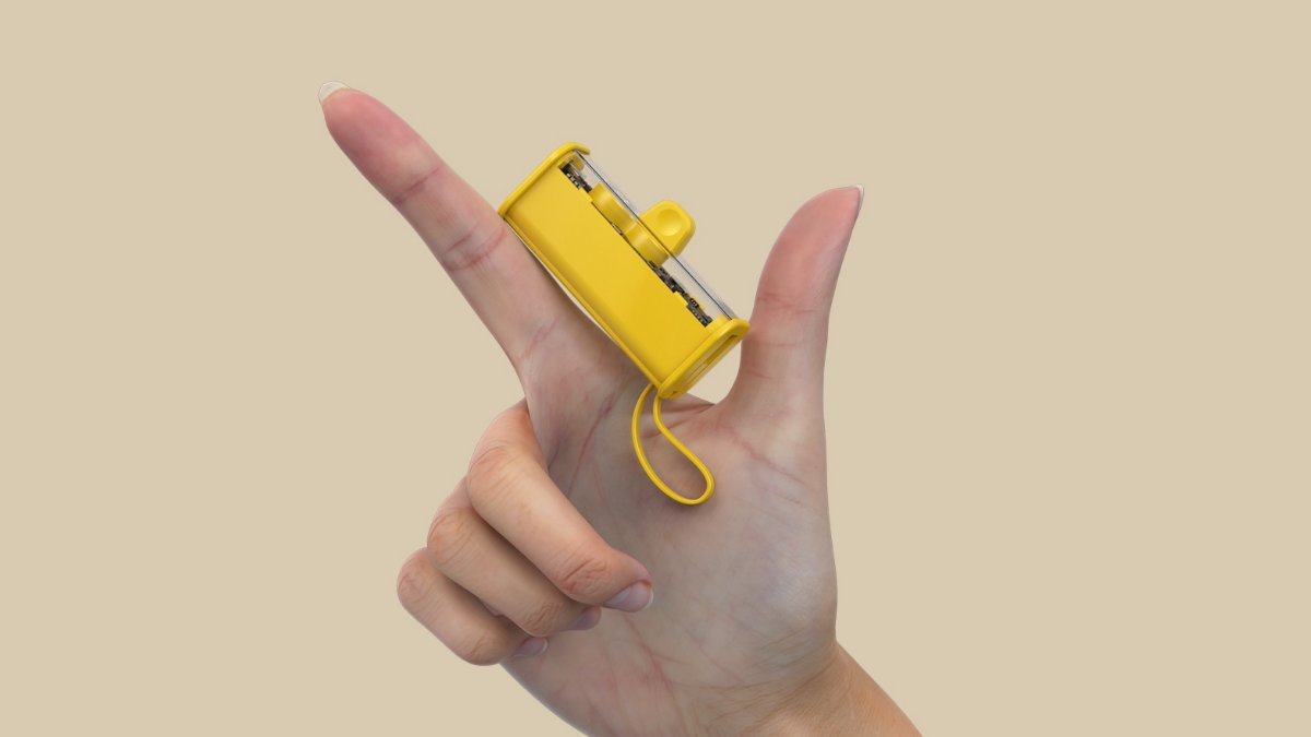 高速充電対応ミニ大容量モバイルバッテリー Cタイプ・8ピン同時充電可能！