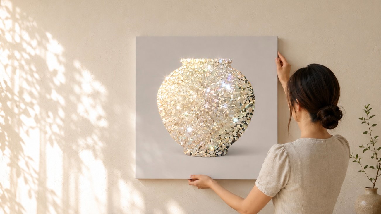 Grand Reveal: Oversized Mother-of-Pearl Moon Jar DIY Kit Returns with Greater Blessings