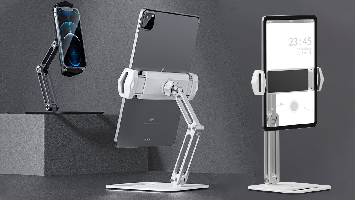 [Stand] Adjustable Rotating Holder for Phones and Tablets