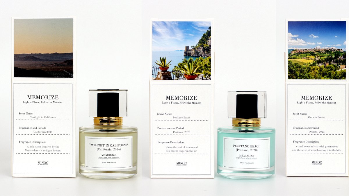 [Minok Memorize Perfume] Memories fade but the scent keeps the moment alive.