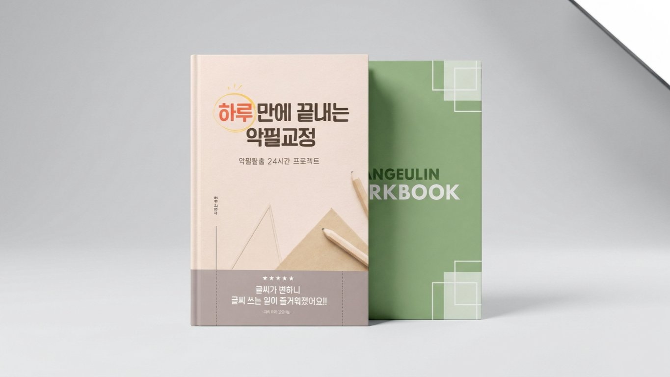 2만 명이 경험한 악필 교정법｜단 4개 선으로 달라지는 손글씨