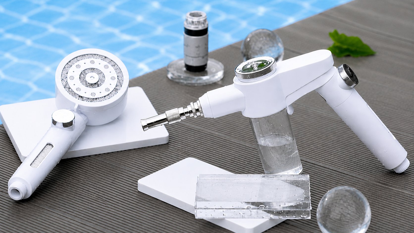 [Ever seen a showerhead like this?] Instantly transforms into a high-pressure cleaning gun—perfect for bathroom and car wash
