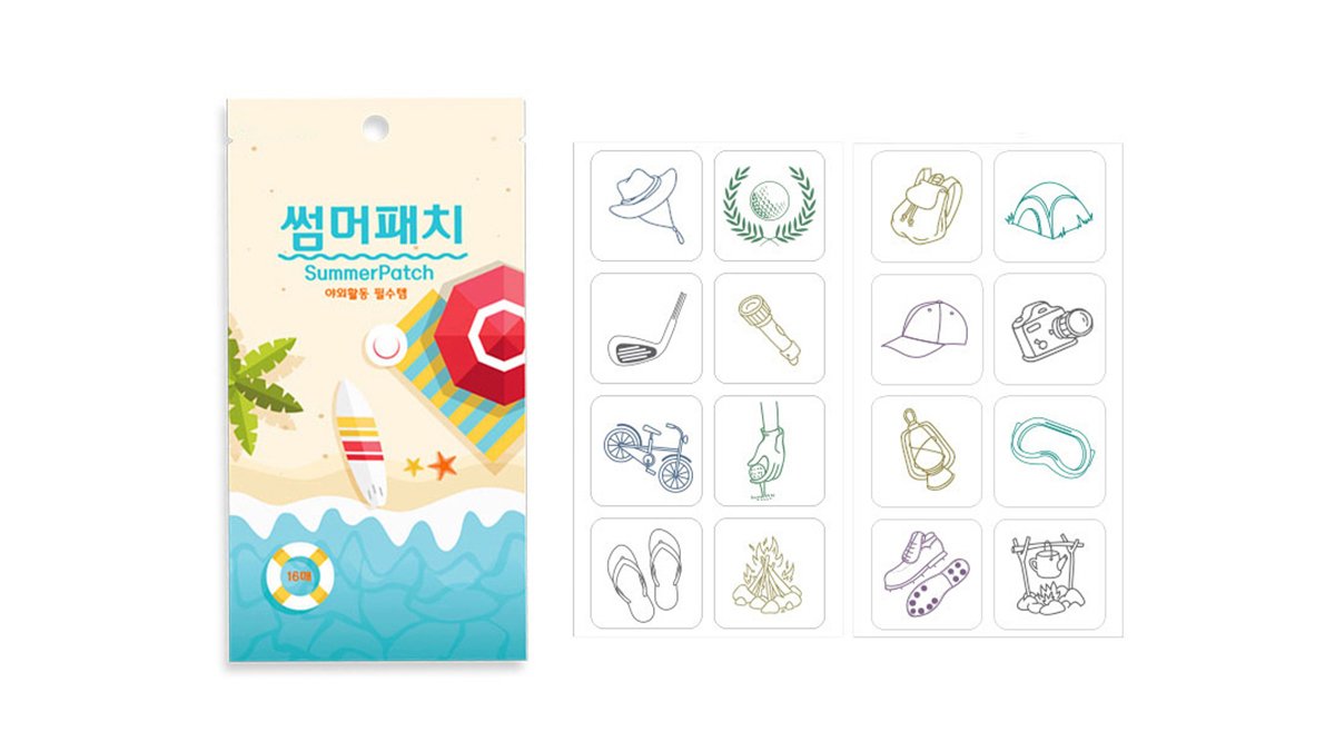 [해충퇴치] 언제 어디서든 간편하게 부착! 오래가는 효과, 썸머패치