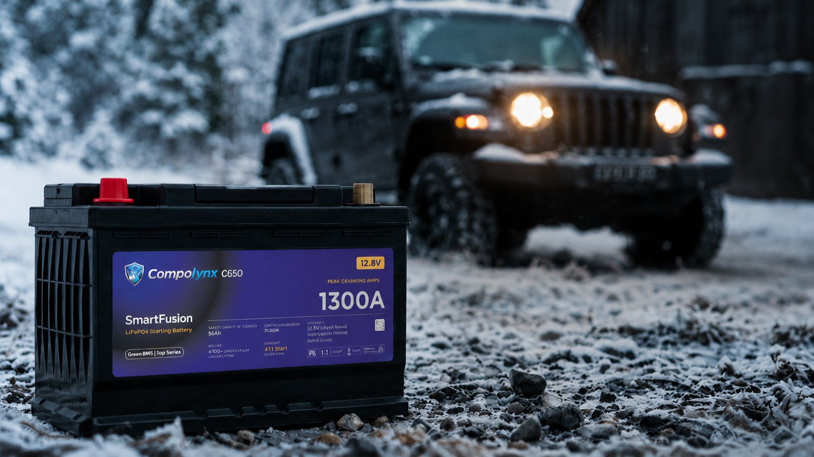 SmartFusion 12V Hybrid Car Battery