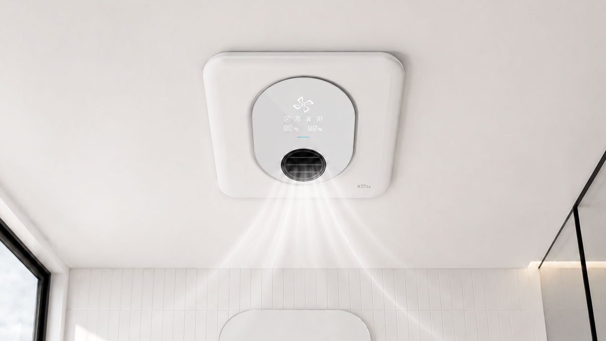 욕실의 진화, 환풍기를 넘어 스마트 욕실로 | IoT 복합환풍기