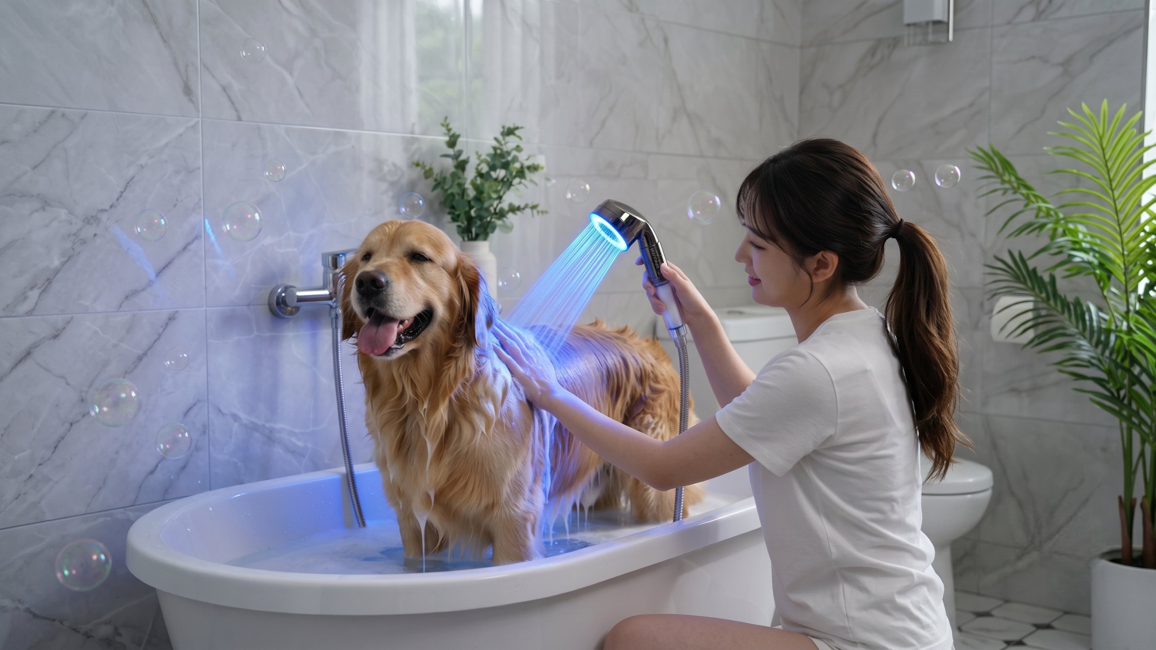 The most luxurious shower your skin will remember: Ultra Fine Bubble Shower!