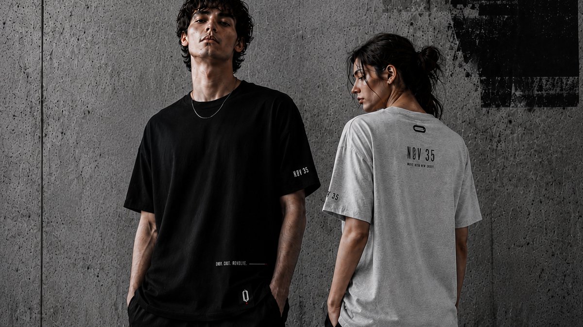 新作公開 ⛓ 210gsmのしっかり生地、ノーバス EDIT VERSE オーバーフィット