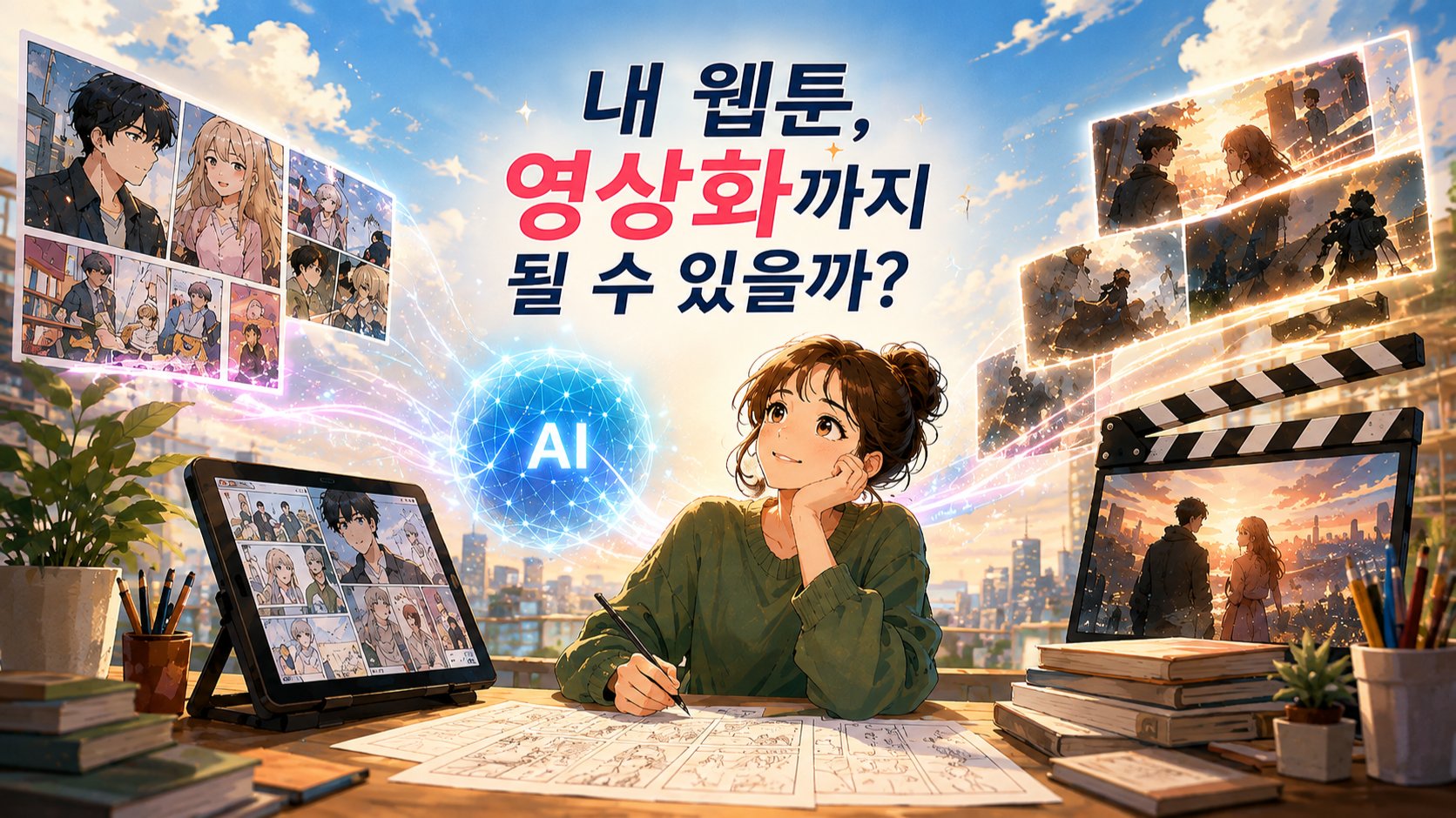 내 웹툰, 영상화까지 될 수 있을까? AI 기반 웹툰 콘텐츠 가치평가
