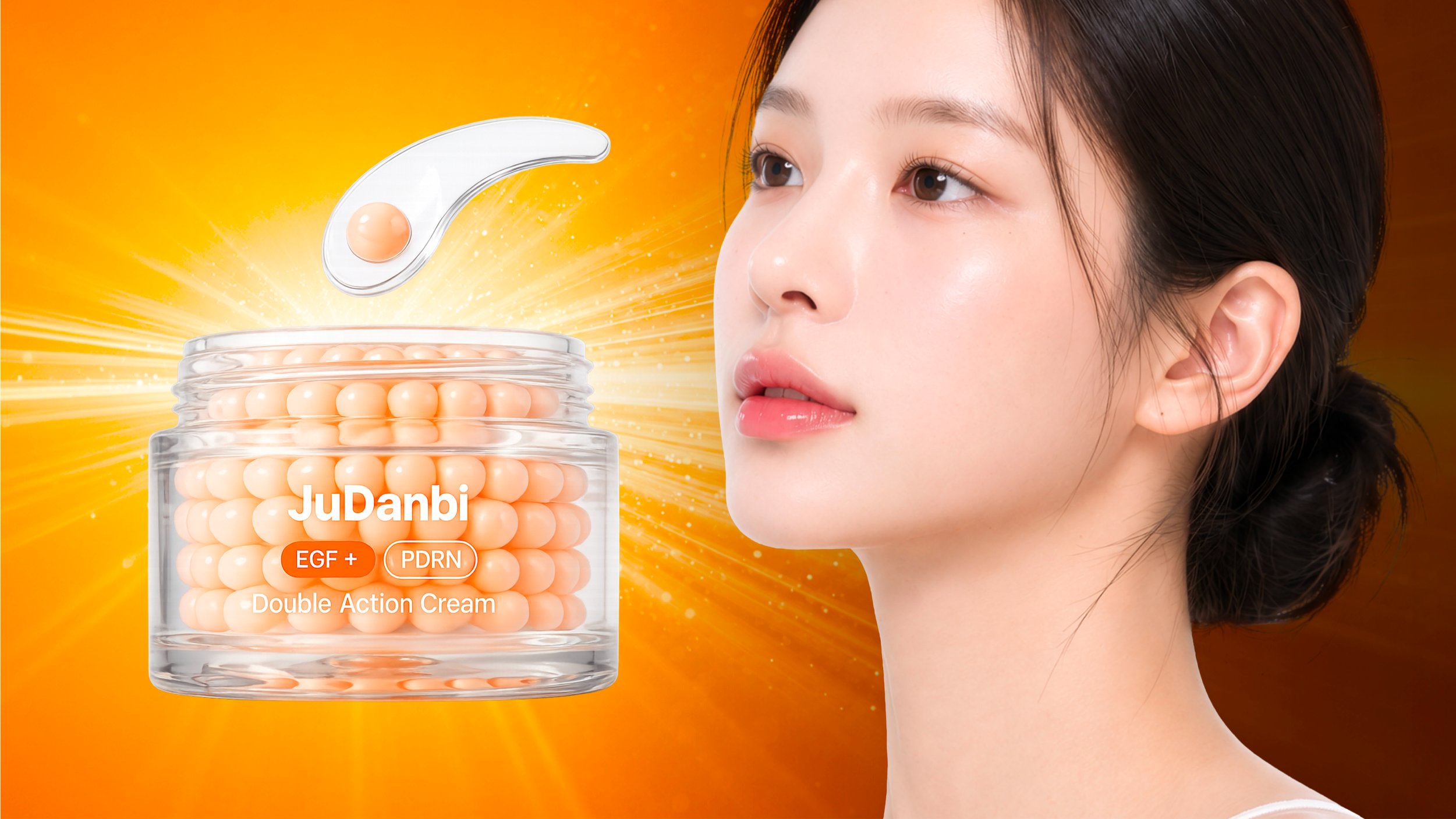 주름의 원인이 멈춰있는 세포때문이라고?ㅣEGF-PDRN 더블액션 크림