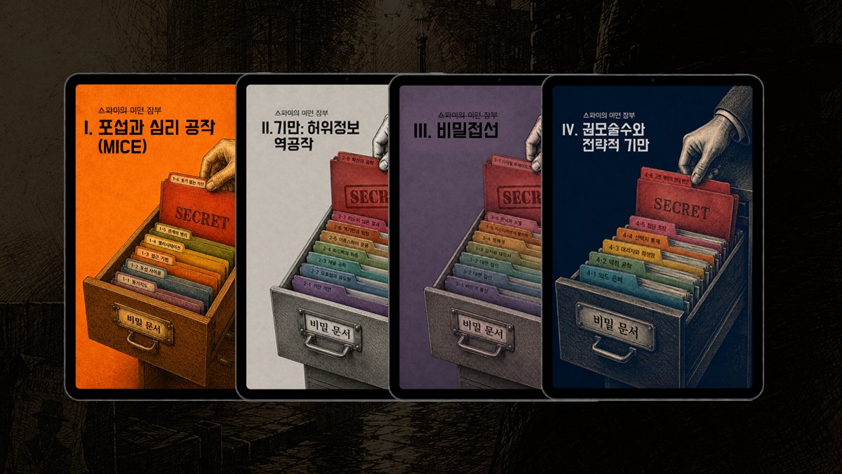 스파이는 어떻게 사람을 움직이는가   『스파이의 이면 장부』
