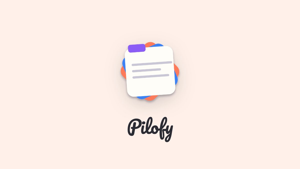只需记录，AI帮你整理的笔记应用Pilofy