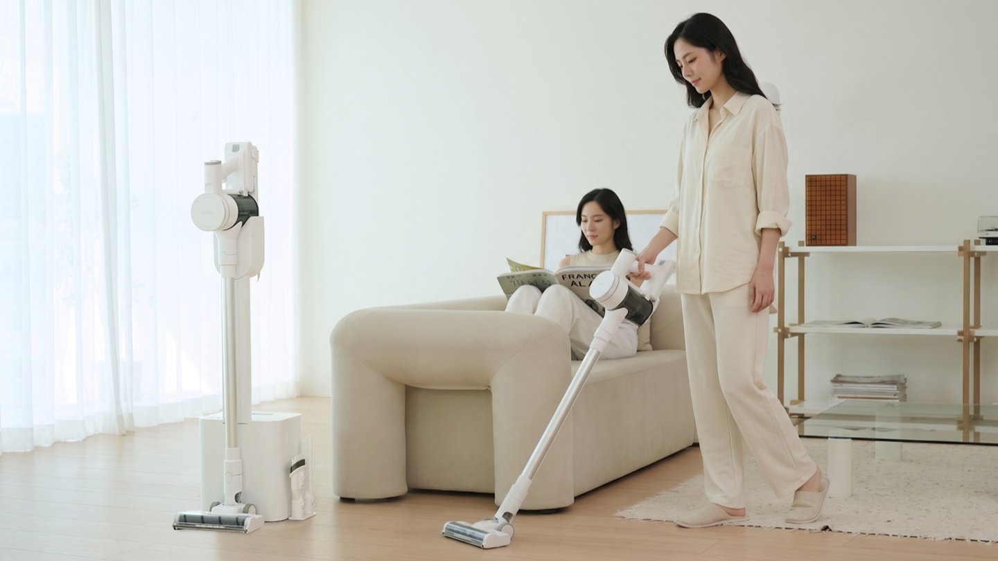 [앵콜특가]청소혁명! 먼지날림 끝! 14만원대 330W 자동먼지비움청소기